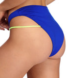 Stylish And Strappy Swim Bottoms