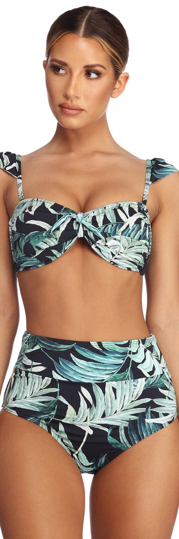 Palm Paradise Swim Bottom