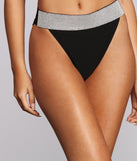 Drippin' In Rhinestones Swim Bottom