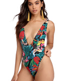 Multi Slaying In Paradise Swimsuit is a trendy pick to create 2023 festival outfits, festival dresses, outfits for concerts or raves, and complete your best party outfits!