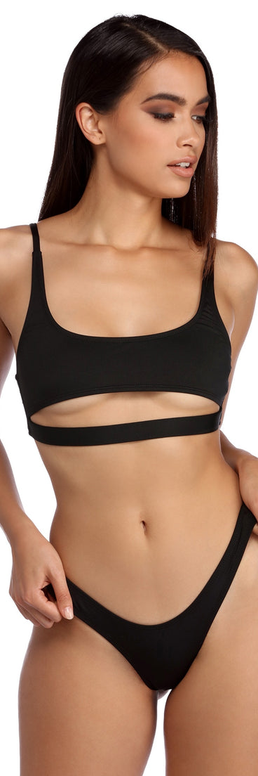 Cut To The Chase Swim Bottom is a trendy pick to create 2023 festival outfits, festival dresses, outfits for concerts or raves, and complete your best party outfits!