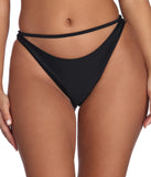 Strap On Bikini Bottom provides a stylish start to creating your best summer outfits of the season with on-trend details for 2023!