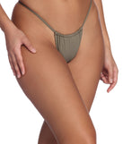 Oh My String Swim Bottoms
