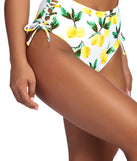 Pucker Up Lemon Swim Bottoms