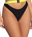 Belt Front Swim Bottom for 2022 festival outfits, festival dress, outfits for raves, concert outfits, and/or club outfits