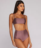 Back It Up Strappy Swim Bottom