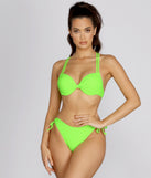 Can't Miss Her Neon Hipster Swim Bottoms is a trendy pick to create 2023 festival outfits, festival dresses, outfits for concerts or raves, and complete your best party outfits!
