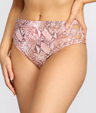 Sunz Out Snake Print Swim Bottoms for 2022 festival outfits, festival dress, outfits for raves, concert outfits, and/or club outfits