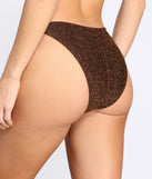 Bronzed To The Godz Shimmering String Swim Bottoms is a trendy pick to create 2023 festival outfits, festival dresses, outfits for concerts or raves, and complete your best party outfits!
