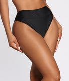 Summer Lovin' High Waist Swim Bottoms