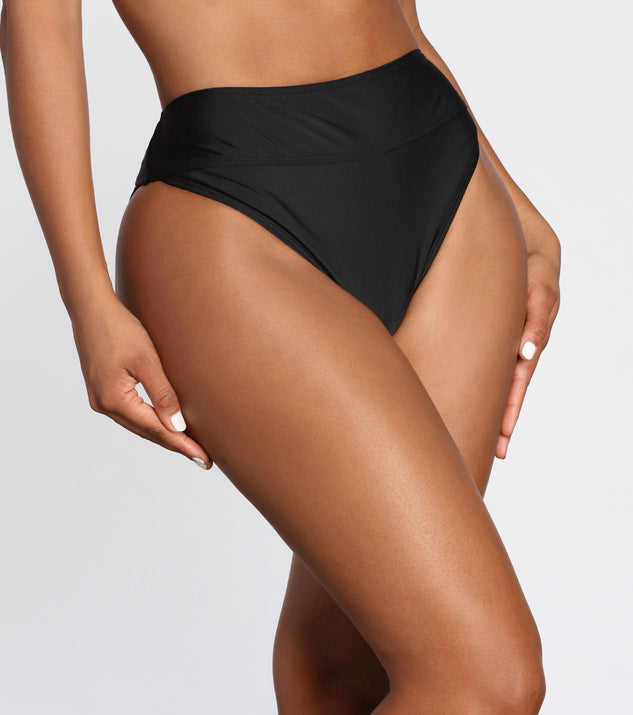 Summer Lovin' High Waist Swim Bottoms