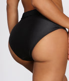 Catch Me Poolside Braided High Waist Swim Bottoms