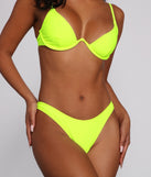 Brighter Days High Cut Bikini Bottoms