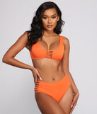 Major Babe High Waist Swim Bottoms