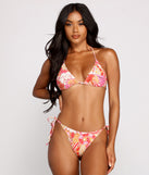 Bohemian Dreams Paisley Print Bikini Bottoms