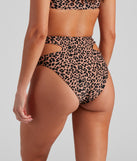 Cheetah Daze Cutout Bikini Bottoms