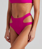 Pool Party High Waist Swim Bottoms