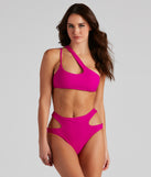 Pool Party High Waist Swim Bottoms