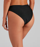 Yacht Club Lace-Up Bikini Bottoms