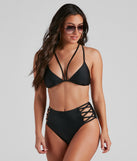 Calabasas Lattice Bikini Bottoms