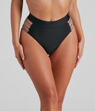 Glam Stud Rhinestone Bikini Bottoms