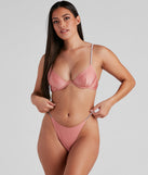 Simple Glam Rhinestone Bikini Bottoms
