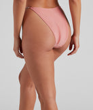 Simple Glam Rhinestone Bikini Bottoms