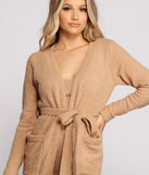 You’ll look stunning in the Cozy and Snug Chenille Long Belted Robe when paired with its matching separate to create a glam clothing set perfect for parties, date nights, concert outfits, back-to-school attire, or for any summer event!