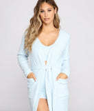 With stylish details, the So Cozy Long Chenille Knit Robe will be your go-to women' loungewear for your best laid back or casual outfits.