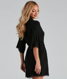 Wrapped In Lace Trim Knit Robe provides essential lift and support for creating your best summer outfits of the season for 2023!