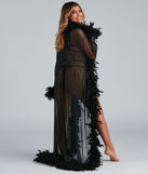 Always Extra Feather Trim Long Robe provides essential lift and support for creating your best summer outfits of the season for 2023!