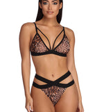 Leopard Bralette And Panty is a trendy pick to create 2023 festival outfits, festival dresses, outfits for concerts or raves, and complete your best party outfits!