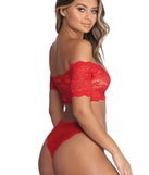Lace Me Down Bralette Panty Set