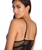 Caged Longline Lace Bralette is the perfect Homecoming look pick with on-trend details to make the 2023 HOCO dance your most memorable event yet!