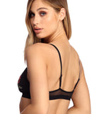 Floral Applique Bralette provides essential lift and support for creating your best summer outfits of the season for 2023!