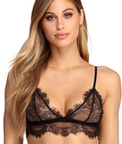 Eyelash Lace Bralette