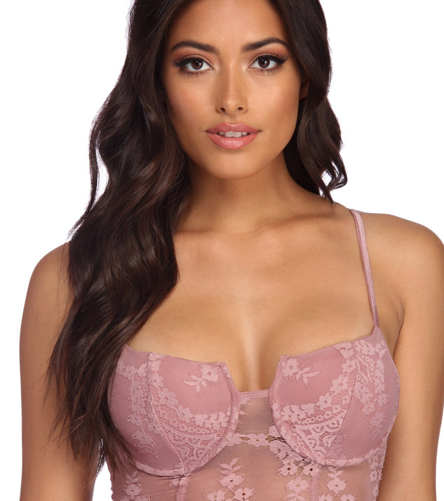 Heart Stopper Long Line Bralette