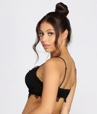 Scalloped Eyelash Lace Bra provides essential lift and support for creating your best summer outfits of the season for 2023!