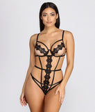 Wild Card Floral Applique Teddy is a trendy pick to create 2023 festival outfits, festival dresses, outfits for concerts or raves, and complete your best party outfits!