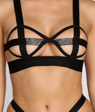 Somethin' About Her Bandage Bra + Panty Set is a trendy pick to create 2023 festival outfits, festival dresses, outfits for concerts or raves, and complete your best party outfits!