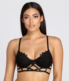 Floral Applique Strappy Bralette provides essential lift and support for creating your best summer outfits of the season for 2023!