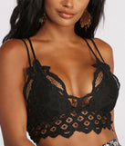 Crochet Cutie Lace Triangle Bralette is a trendy pick to create 2023 festival outfits, festival dresses, outfits for concerts or raves, and complete your best party outfits!