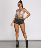 Big Boss Energy Rhinestone Fringe Bra is a trendy pick to create 2023 festival outfits, festival dresses, outfits for concerts or raves, and complete your best party outfits!