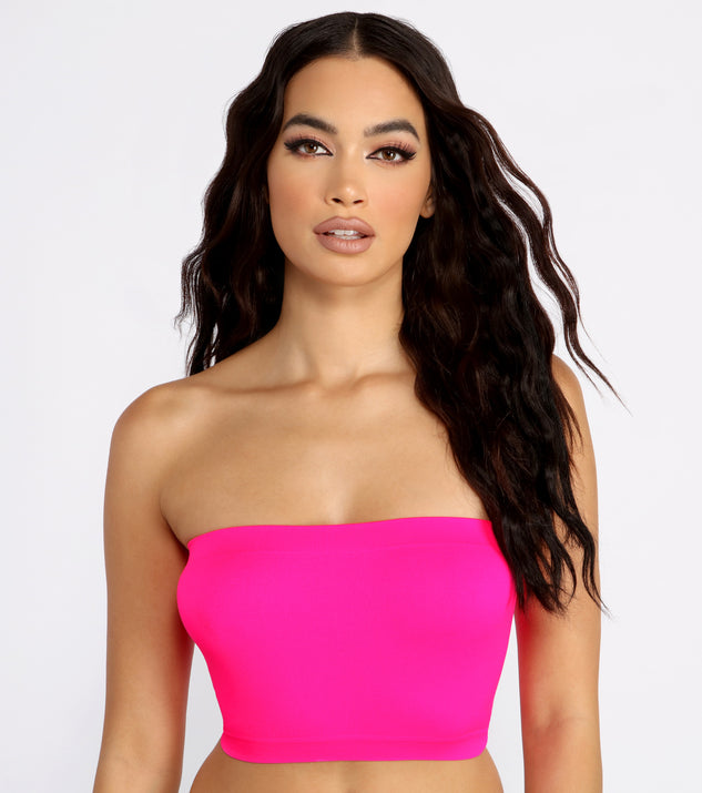 Neon Basic Bandeau provides essential lift and support for creating your best summer outfits of the season for 2023!