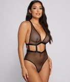 Keeping Knit Sultry Fishnet Teddy provides essential lift and support for creating your best summer outfits of the season for 2023!