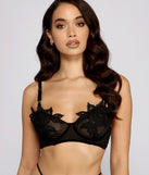 Floral Beauty Embroidered Mesh Bralette And Panty Set provides essential lift and support for creating your best summer outfits of the season for 2023!