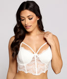 Lace N' Love Caged Longline Bralette provides essential lift and support for creating your best summer outfits of the season for 2023!