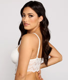 Lace N' Love Caged Longline Bralette provides essential lift and support for creating your best summer outfits of the season for 2023!
