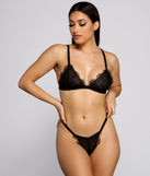 Chic Sheer Lace Bralette And Panty Set provides essential lift and support for creating your best summer outfits of the season for 2023!