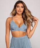 Luxe And Cozy Satin Bralette provides essential lift and support for creating your best summer outfits of the season for 2023!